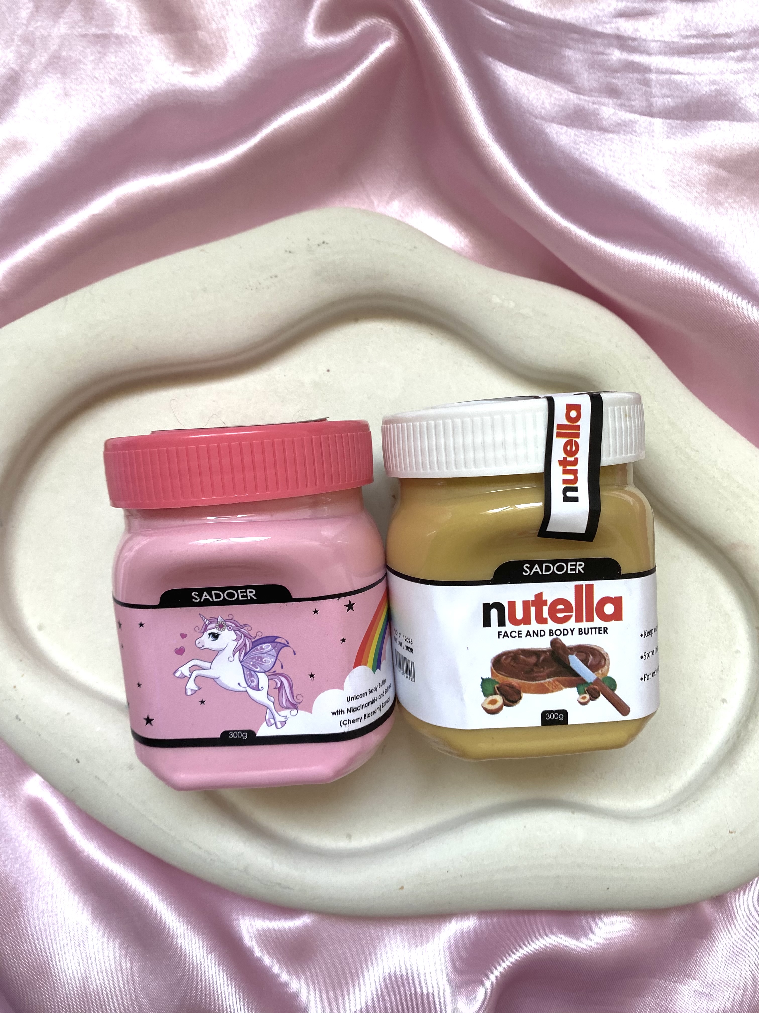 کره بدن بیبی و نوتلا